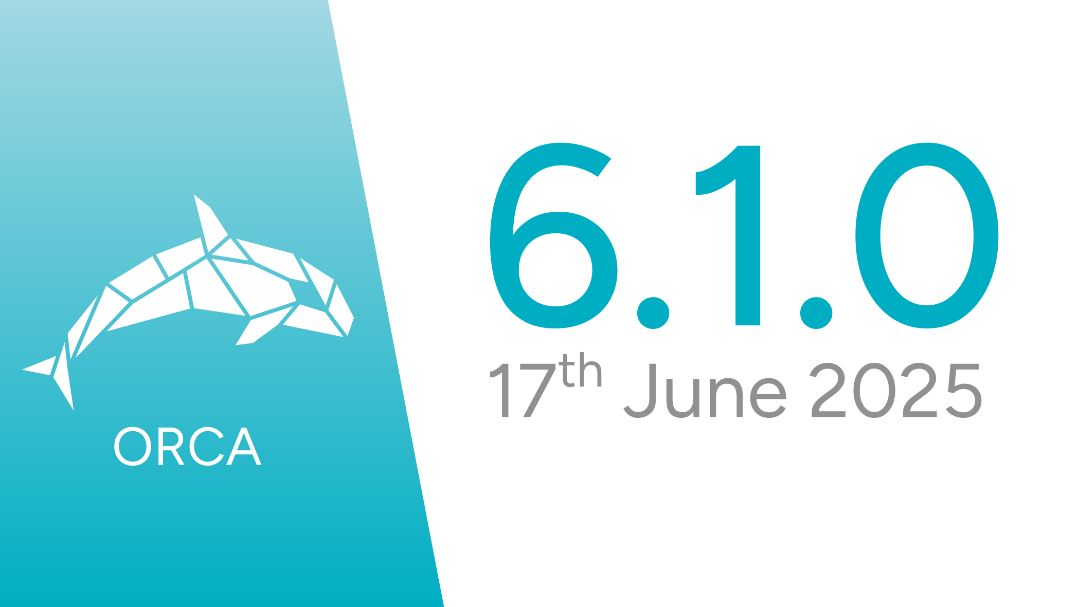 ORCA 6.1.0 release 17 June 2025
